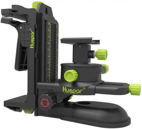 Fine-Tuning Bracket Laser Level Adapter Workhorse with Magnetic Pivoting Base, Adjustable Clip, support for Cross Line Lasers PV10 Plus