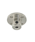 Rigid Flange Coupling With 2 To 14 Mm Aperture, 180 Degree Top Aluminum Alloy Base Machine Connector Set For Power Transmission