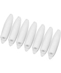 Pocket Hole Plugs 100PCS 0.5MM Premium Pro Grade Plastic Conceal Screws In Woodworking White Color Easy Go-To Installation