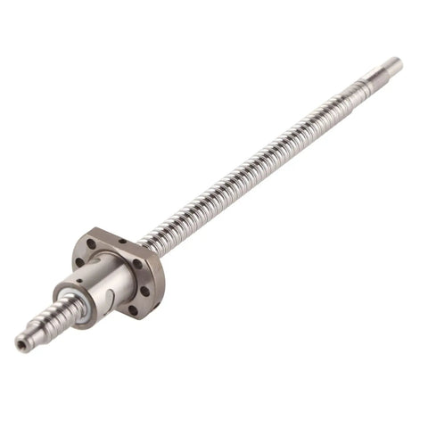 Beefy 300mm Rolled Ballscrew Ballnut With Backlash For Ultra Smooth Motion And Precise Positioning No Side End Supports