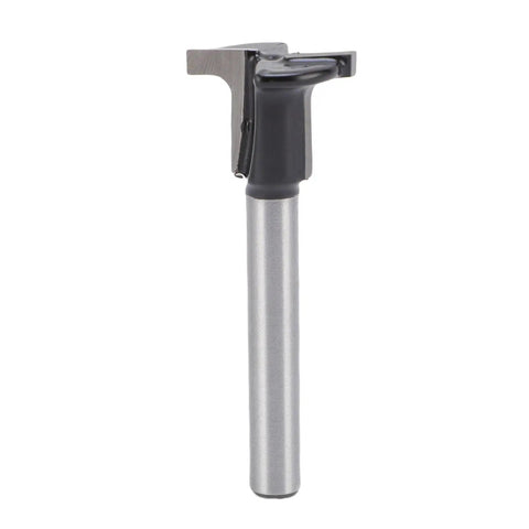 Aramox T Shape Arc Bending Router Bit Kit Built From Top Tier Cemented Carbide, showcasing a single bit for woodworking.
