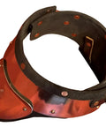 Stainless Steel And Leather Gorget For SCA Rapier Longsword And Medieval Armor Combat Built To Last Tough As Nails Heavy Duty 18 Gauge 304