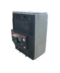 Heavy Duty Three Pole Molded Case Circuit Breaker 800A Thermal Overload Protector side view showing on/off switch and details.