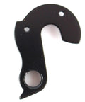 Road Bike Derailleur Hanger KF096 Replacement in black, durable aluminum alloy, easy install for stable shifts on road frames