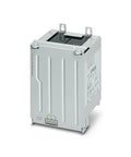Badass Switching Power Supply UPS Battery Module 24Vdc 128Wh Lithium Ion in silver chassis for industrial automation.