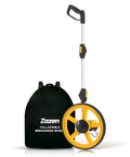 Imperial Distance Measuring Wheel With 10,000 Feet Capacity, Double Folding Portable Roller, Easy Read LCD, Measures Feet And Inches, Perfect For DIY Landscaping Construction And Surveying, with carrying case