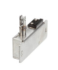 Rock Solid Genuine Oem Replacement Enclosure Latch For Commercial Kitchen Cook And Hold Ovens Heavy Duty Stainless Steel Hardware side view with hinge.