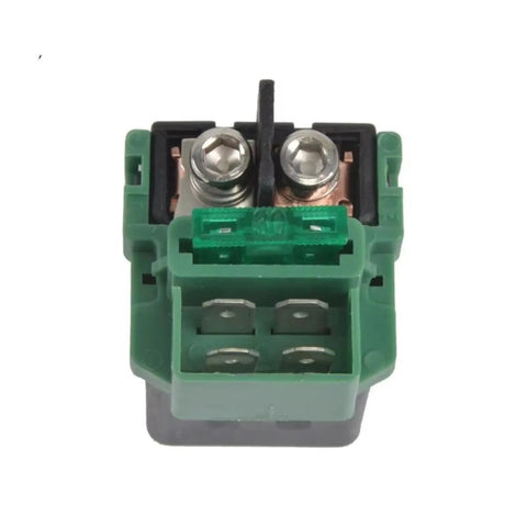 Green 12V Motorcycle Starter Relay Solenoid Ignition Switch Plug And Play Hassle Free Install No Drilling No Tools Quick Fit For FX650 NC700X