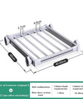 Super Slick Drawer Clothes Hanger Rack For Closet Organization With Breezy Slide Out Pants Tray, dimensions visible, matte black material.