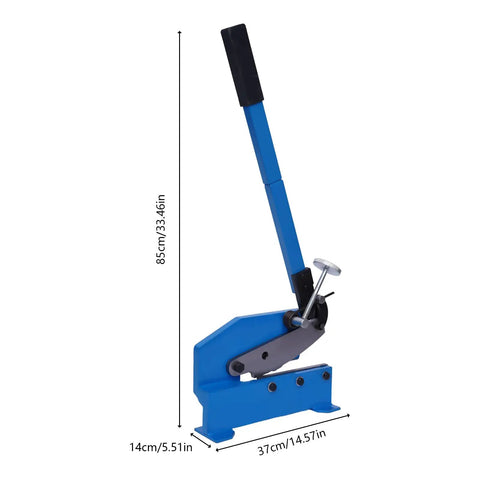 Rugged As Nails Hand Lever Metal Shear With Sharp Carbon Steel Blades That Cuts Metal Like Butter Built Tough For Precision Snips Up To 125mm Wide Perfect For Pro Shops And Weekend Warriors Every Single Day