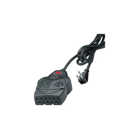 Mighty 8 Outlet Surge Protector With 6 Foot Cord And 1300 Joules Of Protection, Compact Design For Small Spaces, EMI RFI Noise Filtering