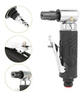 Heavy Duty Pneumatic Die Grinder With 90 Degree Right Angle Air Inlet, compact air tool for metal polishing and edging.