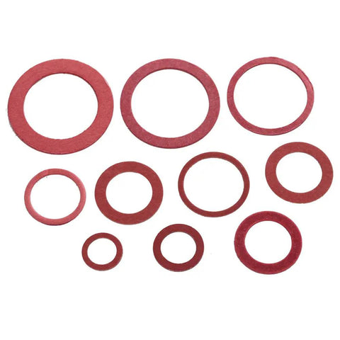 141Piece NBR Tap Seal Washer Plumbing Gasket Assortment Kit With Handy Organizer Box Including Gasket Retaining Rings