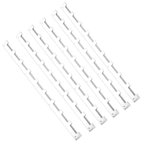 Metal Beehive Frame Spacers 24 Piece 4 Set Beehive Box Spacing Tool for beekeeping equipment shown in stainless steel