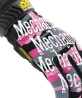 Women's Pink Camouflage Work Gloves With Secure Fit, Flexible Grip, Touchscreen Compatible, Rugged 0.8mm Synthetic Leather