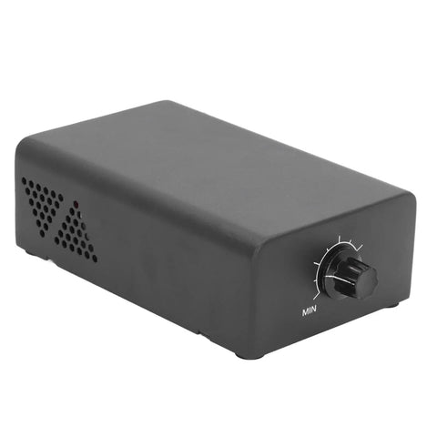 Top Shelf Cnc Spindle Motor Kit With 500W Forced Air Cooling High Torque Router For Woodworking And Precision Engraving Fast Heat Dissipation And No Sweat Setup black control box with dial for speed adjustment