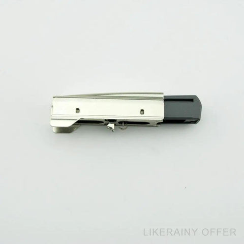 Metal and plastic Soft-Close Cabinet Damper for Corner Hinges, 8 Pack 973A0500 Buffer for Full Overlay Cabinets, side view