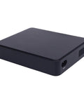 Heavy Duty Ups Power Supply With 10400Mah Portable Battery Backup, black fire resistant design, ideal for security cameras.
