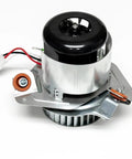 Badass Heavy Duty Draft Inducer Fan Motor Furnace Blower Replacement with black exterior and metal mounting base.