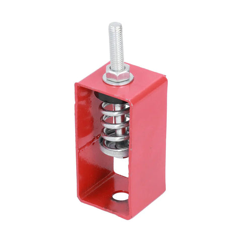 Spring Alloy Suspension Damper 3 for 30 to 50 kg Load, Low Frequency Vibration Reduction, red housing with spring