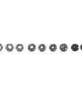 Pro ER8 9 Piece Collet Set For CNC Milling And Lathe Tools Ranging From 1 To 5mm High Speed Steel precision machined collets.