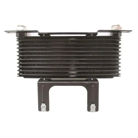 Premium Transmission Oil Cooler Kit Compatible With Chevy Silverado 2500HD And 3500 Plus GMC Sierra Heavy Duty Trucks Engineered For Peak Performance And Reliable Cooling Under The Harshest Driving Conditions During Those Hot Summer Road Trips Where You, front view