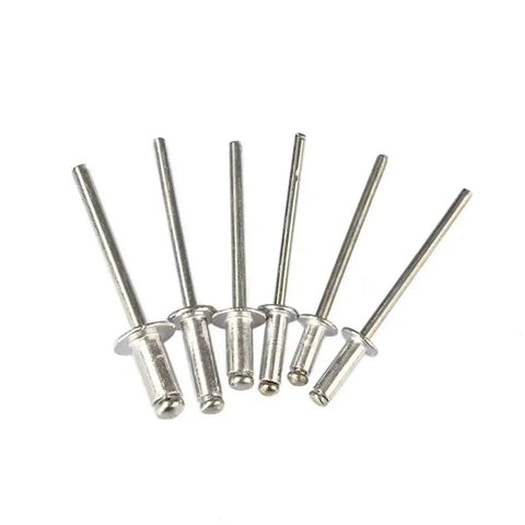 Heavy Duty Riveter Set With Pop Rivet Gun And 120 Piece Blind Rivets Assortment For Metal DIY Projects rivets detail