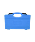 Premium 9 Piece Deep Impact Socket Set For Car Wheel Hub And Axle Nuts. blue plastic carry case
