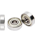 Three 626ZZ Deep Groove Ball Bearings in a set, double shielded carbon steel, 6mm bore, for scooters and robotics.