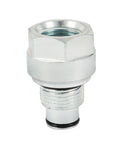 Closed Center P40 Adapter Plug For Hydraulic Directional Control Valves Durable Steel Construction With BSPP G1 2 And SAE10 7 8 14 UNF Interfaces A Versatile Heavy Duty Hydraulic Accessory For Various Applications