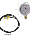Pro Grade Hydraulic Hose Test Kit With Durable 1.5 Meter Hose And M16x2 BSP One Quarter Inch Coupling For Accurate Pressure Testing In Hydraulic Systems