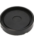 Universal floor jack rubber pad puck, round black protector for pinch weld and frame rail (1 pack)
