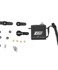 Hella Precise 35kg Digital Servo Motor With Rock Solid Metal Gears For RC Cars Drones And Robot Builds Featuring High Torque Output and hardware components.