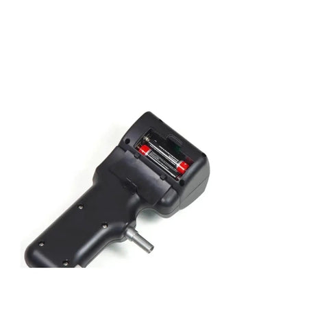 Heavy Duty Digital Barcol Hardness Tester For Aluminum Metal Alloy Inspection Gauge showing battery compartment.