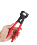 2 Pack Glass Nippers Mosaic Cutter Pliers With Dual-Sided Carbide Wheels For Clean Breaks On Ceramic Tile Glass Porcelain And Mirror Projects Snap-Free Cutting Tools In Bright Red, hand-held