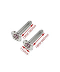 Rock Solid 380V Electric Water Heater Immersion Heating Element With Round Flange And 115MM Opening for kickin hot water in boilers or heavy duty commercial gear up to 18Kw output