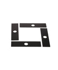 Beefy Eco Edger Blade Replacement 8x2 Hole Diameter 1 Inch Universal Fit That Plays Nice With Ryobi Echo Stihl Maruyama Green Machine 237001 Four Pack Built Tough For Home Lawn Care, four black steel blades