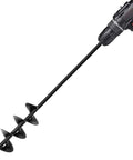 Heavy Duty Garden Auger Drill Bit 14.6 Inch Long No Fuss Tool For Quick Planting Bulbs Flowers And Bedding Plants