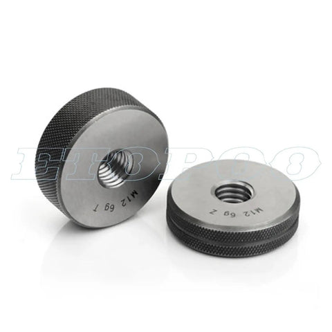 Heavy Duty Thread Ring Gauge Set For M14 To M20 Sizes In 6G And 6H Go No Go Precision Measuring Tools High Hardness Steel Internal Thread