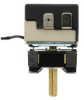 Oven Range Thermostat Control Replacement WB20K10026 Black, Pro Grade Temperature Regulator side view