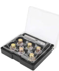 Get Your Oil Pan Back In Action With This M13x1.25mm Iron Sump Drain Plug Thread Repair Kit That Fixes Damaged Threads Fast And Keeps You Driving Smooth Without Leaks Or Major Shop Bills. open case with M13x1.25mm iron drain plug repair kit