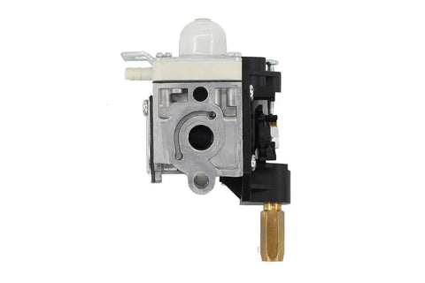 Side view of carburetor from All In One Tune Up Kit With Carburetor Air Filter Fuel Line And Spark Plug For Echo Gas String Trimmers And Weed Eaters