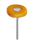 Get This 5pc Abrasive Drill Brush Set For Quick Polishing Grinding Wheels With Felt Cloth Heads And 2.35mm Shank To Handle Wood Metal Jewelry And Glass Projects Like A Boss Without Breaking Your Pocket, yellow felt polishing head.