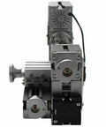 Awesome Mini Metal Lathe For Hobbyists High Power 144W Soft Aluminum Wood Working DIY Precision Machining Center image showing motor and metal frame