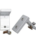 90 Degree T Bolt Boat Bracket Set Of 2 Heavy Duty Aluminum With Stainless Screws For Secure Track And Accessory Mounting
