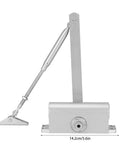 Home Use Adjustable Automatic Door Closer With No Hassle 90 Degree Positioning And Hydraulic System Smooth Self Closing