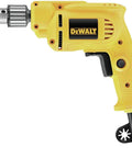 Corded Drill With Keyed Chuck, 7 Amp Power, Three Eighths Inch Chuck, Lightweight Build For Easy Handling, Variable Speed Trigger