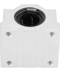 Aluminum Alloy Linear Motion Pillow Block Bearing With Closed Housing Built Tough For Smooth Low Friction High Speed Operation Ball Bearing Slide Block 25mm Bore SCS25UU