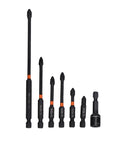 Heavy Duty Badass Cordless Drill Set Featuring Brushless Motor And Three Variable Speed Settings Knockout Torque For Tackling Any Home Reno And Diy Task Us Plug Included - assorted drill bits with varying lengths and sizes.