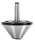6 Inch Bull Nose Live Center MT3 For Lathe 75 Degree Morse Taper 150 Millimeter Diameter Heavy Duty Alloy Steel Heat Treated Rc 60 62